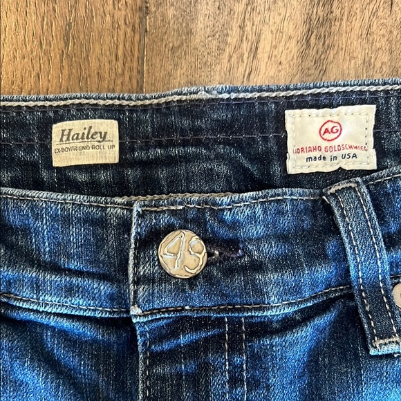 Ag Adriano Goldschmied Blue Jean Shorts - Picture 2 of 6